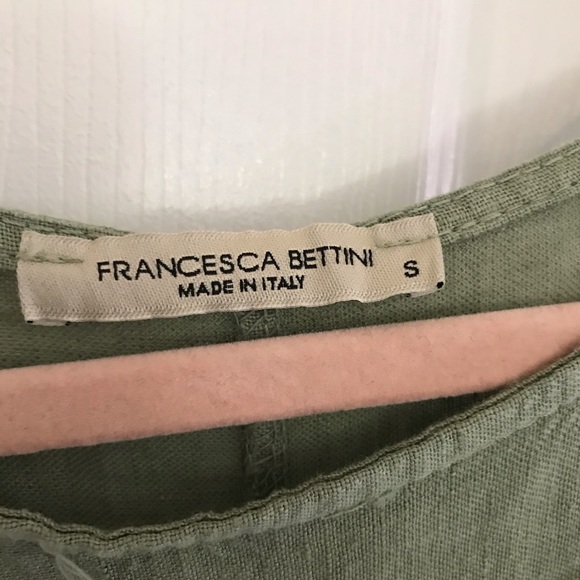 100% Linen Sleeveless Top - Picture 10 of 11